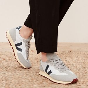 Veja Gray and White Women's Sneakers